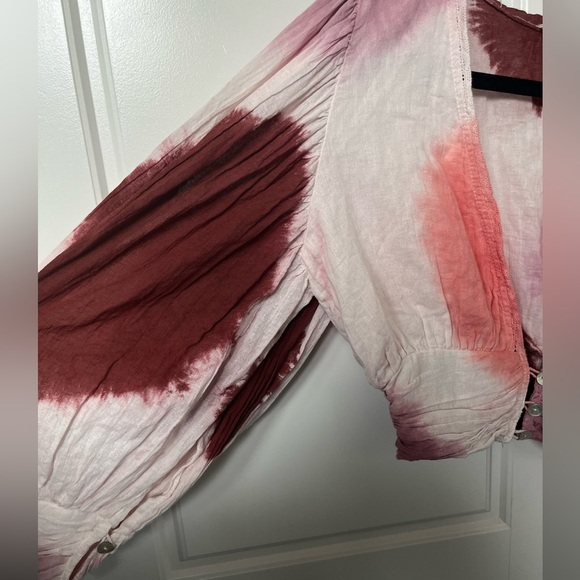 Jen's Pirate Booty Tie-Dye Boho Top Size - Picture 6 of 6